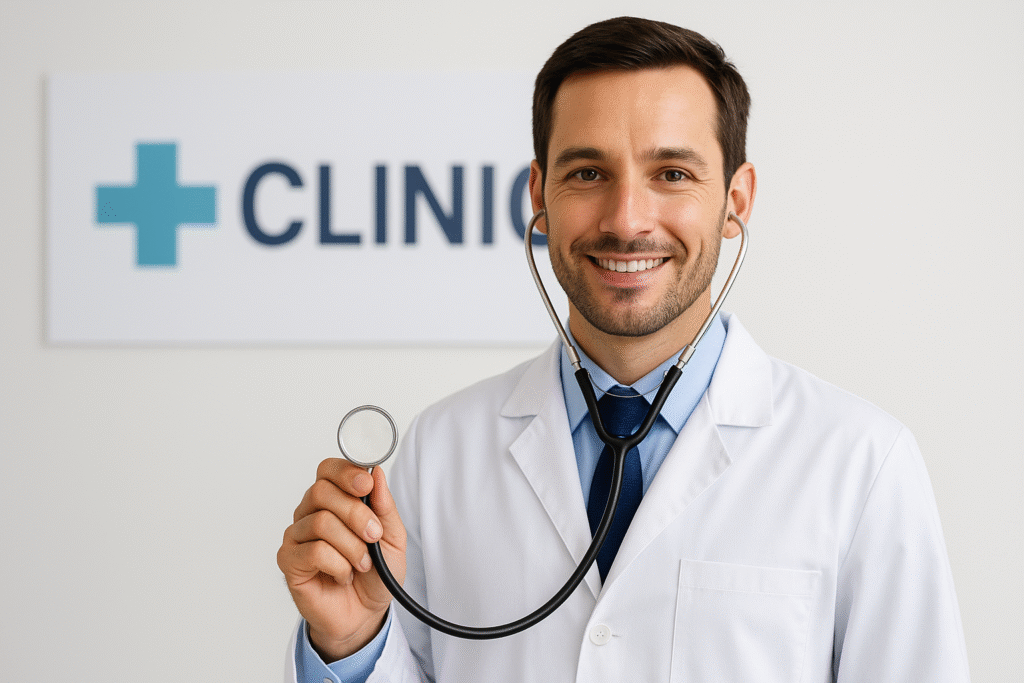 Healthcare branding creating trust and recognition for medical practices.